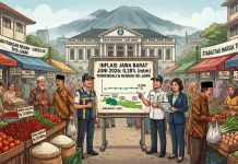 Inflasi di Jabar Terkendali, meski Depok Tertinggi