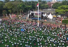 Ribuan Pelari Meriahkan Polresta Bandung Run di Soreang