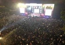 Gebrak Bandung, Konser HS Hey Slank Sukses Digelar