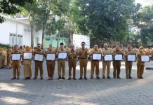 Penyerahan Sertifikat Evaluasi Internal RB, Peningkatan Kinerja Pemkot Cimahi