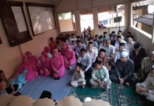 Syukuran HUT Bhayangkara, Polsek Sukarame Tasikmalaya Santuni Anak Yatim
