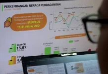 BPS: Perdagangan Luar Negeri Gemilang, Neraca Perdagangan Surplus