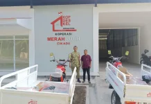Babinsa Koramil Cijambe Dampingi Percepatan Pembangunan KDKMP hingga selesai