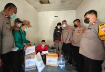 Polresta Bandung Salurkan Bantuan Sosial bagi Warga Penderita TBC di Majalaya