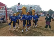 HUT ke-42 Desa Sarimukti Padukan Nilai Religi dan Kepedulian Sosial
