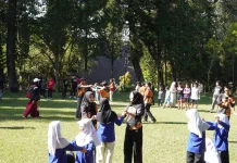 100 Anak Yatim Ikuti Fun Adventure Muharam Fest 1447 H, di Sindang Reret Lembang