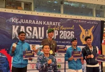 Kodam III/Siliwangi Borong 24 Medali, Juara Umum II Karate KASAU Cup 2026