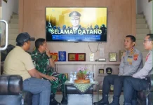 Kapolresta Bandung Jalin Silaturahmi dengan Batalyon Zipur 3 Pangalengan