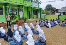 Tagana Masuk Sekolah Hadir di MPLS Hadirkan Pemahaman Mitigasi Bencana
