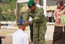Danramil Pagaden Dukung MPLS Panca Waluya, Bentuk Karakter Siswa SMAN 1 Cipunagara