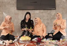 DWP Subang Gelar Pelatihan Rangkai Bunga Kawat,Dorong Ekonomi Keluarga