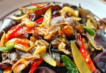 Resep Tumis Jamur Kuping sederhana