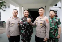 Polres Cimahi dan Kodim 0609 Perkuat Sinergi TNI-Polri Jaga Harkamtibmas