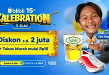 Shop Tips Akhir Bulan Promo Ulang Tahun Blibli