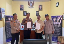 Polisi dan Lestari Foundation Bersinergi Dukung Ketahanan Pangan