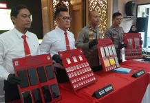 Polres Garut Amankan Ratusan Paket Barang Haram
