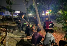 Antisipasi Kamtibmas saat Nobar Pildun, Polisi di Garut Ciduk 9 Pemuda Mabuk