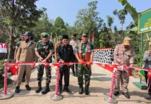 Jembatan Garuda Suci Resmi Beroperasi, Pangdam Dorong Kemajuan Desa Cikembar
