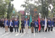 ISBI Bandung Berangkatkan 214 Mahasiswa KKN Reguler dan Delegasi ke Pangandaran