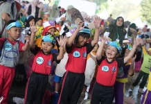 Ribuan Anak Meriahkan Peringatan Hari Anak Nasional ke-42