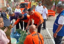 BPBD Cianjur Genjot Distribusi Air Bersih