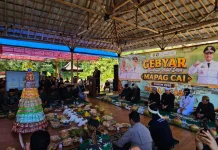 Mapag Cai Jadi Momentum Pelestarian Budaya, Danramil Rajagaluh Turut Hadir