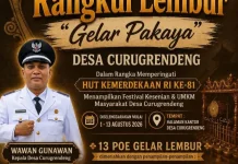 Festival Rangkul Lembur, "Gelar Pakaya", Ramaikan HUT RI Ke-81 di Desa Curug rendeng