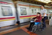 Pelayanan Menyeluruh, KAI Perhatikan Penumpang Penyandang Disabilitas