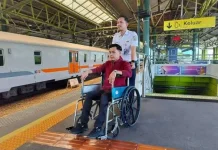 Pelanggan Disabilitas Nikmati Tarif Reduksi Kereta KAI