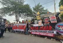 Setahun Tragedi Pendopo Garut, Mahasiswa Desak Polda Jabar Tuntaskan Kasus