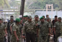 Menhan Ingatkan Prajurit TNI Jaga Profesionalisme dan Kedekatan dengan Rakyat