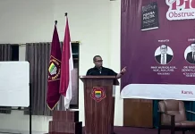 Muradi Kenalkan Konsep Pidana Politik lewat Bedah Buku Karyanya di STHB Bandung
