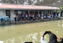 Mancing Bersama Polres Cianjur dan Insan Pers Sambut HUT RI