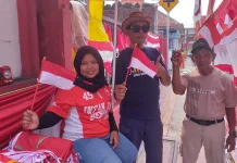 Penjualan Bendera HUT RI Turun di Garut Sepi Pembeli, Omzet Turun 50 Persen
