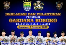 Pengurus Pusat BOBOKO Kukuhkan Tim GARDANA Perkuat Solidaritas Bobotoh