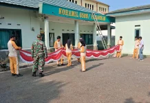 Koramil Pamanukan Edukasi Bela Negara dan Kedisiplinan ke Siswa SMK Darul Ma'arif
