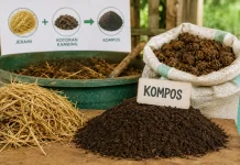Dari Jerami Menjadi Kompos, Inovasi Mahasiswa Unpad di Desa Ciuyah