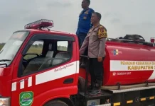 Antisipasi Karhutla BPBD Subang Bersama Tagana dan Damkar