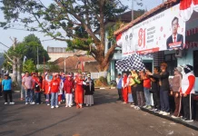 Sekda Subang Buka Jalan Santai HUT RI, Ajak ASN Tingkatkan Kinerja