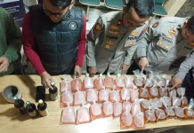 Puluhan Bungkus Minuman Keras Oplosan Disita Polsek Cimahi Selatan
