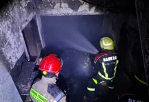 Kebakaran Rumah di Jalan Cidamar Cimahi, Api Muncul dari Lantai Tiga