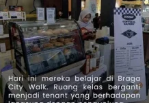 Siswa SMKN 9 Bandung Praktik Barista, Langsung Layani Konsumen di Braga City Walk