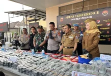47 Kasus Narkoba dan OKT Diungkap Polres Cimahi, 56 Tersangka Ditahan