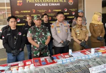 506.116 Butir OKT Disita Polres Cimahi dalam 10 Hari Operasi
