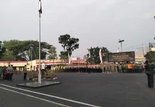 Polres Gelar Pasukan Kesiapsiagaan Penanganan Kebakaran Hutan dan Lahan