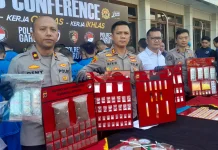 Sebanyak 28 Tersangka Diamankan, dalam Tiga Pekan Polisi Ungkap 20 Kasus Narkoba
