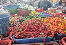 Harga Cabai Tanjung dan Sejumlah Sayuran di Pasar Kosambi Bandung Naik