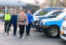 Gelar Pasukan Karhutla, Kapolres Garut: Bentuk Kesiapsiagaan