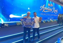 Polres Tasikmalaya Kota Juara 3 Kampung Bebas Narkoba Tingkat Mabes Polri