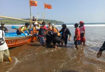 Operasi SAR Perahu Katir Karya Berkah Terbalik di Perairan Pangandaran Ditutup